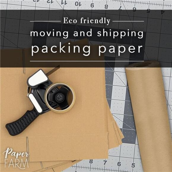 Wrapping Paper Roll (Jumbo) | Biodegradable Recycled Material | Made  in the USA - Picture 4 of 7